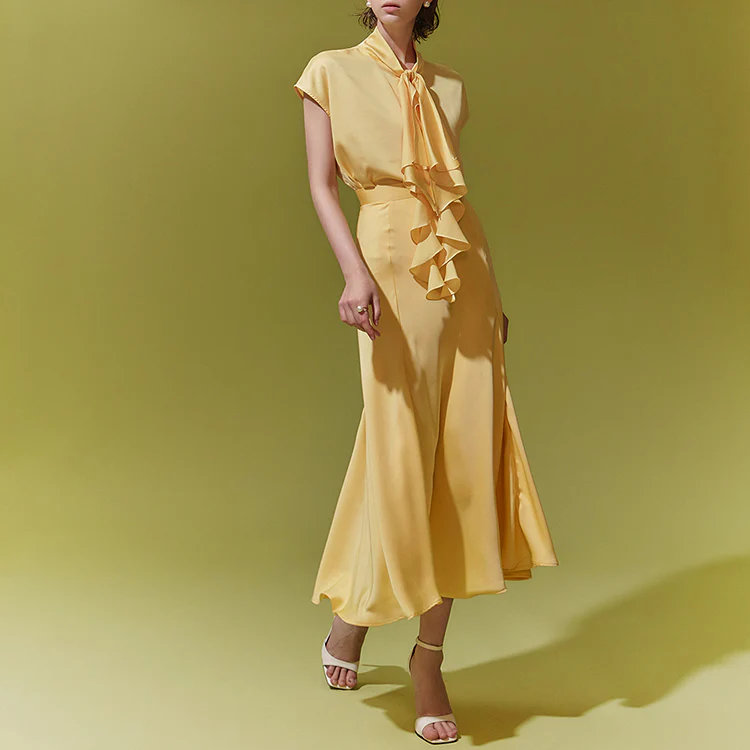 TP1581 Blouse and Skirt Two-piece - Image 2
