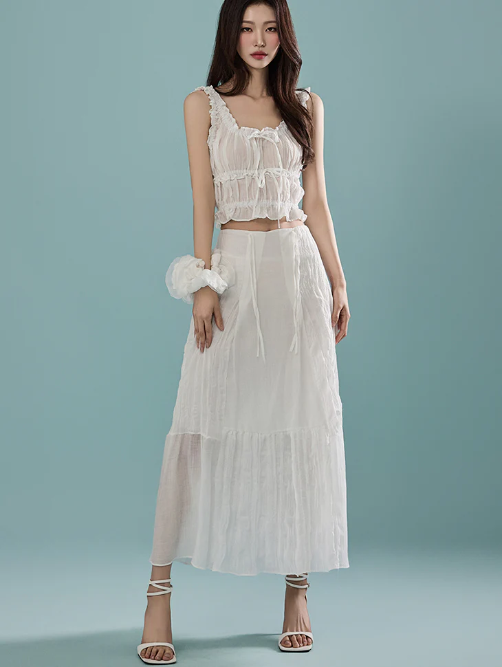 TP1859 Sleeveless Top and Skirt Sets