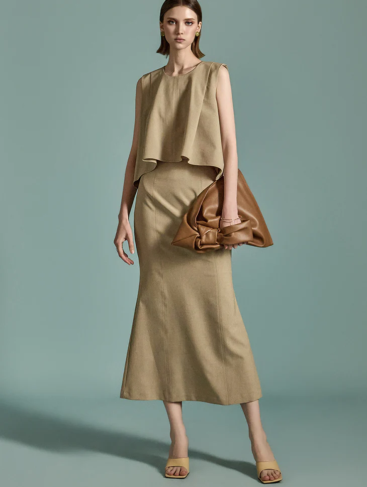 TP1913 Blouse and Skirt Set