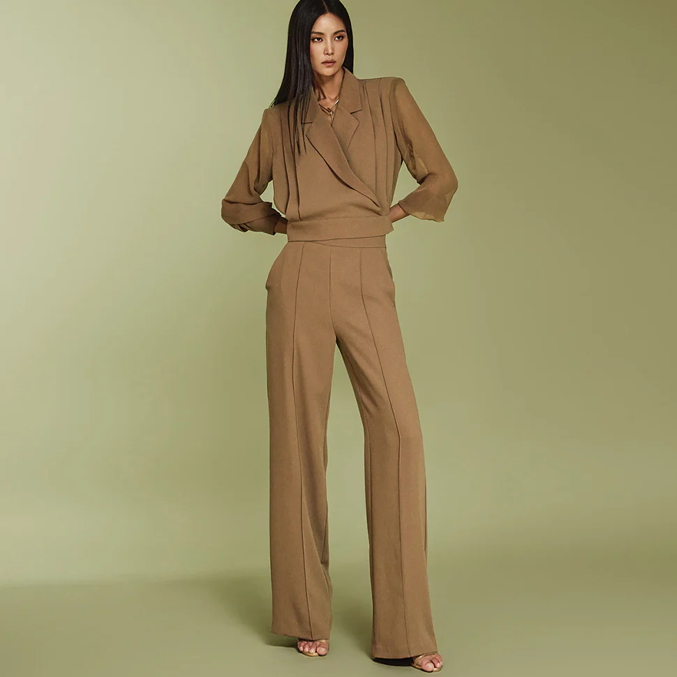 TP1937 Blouse and Slacks Set - Image 2
