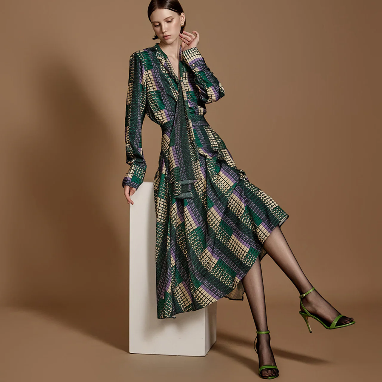 TP1948 Blouse and Skirt Set - Image 2