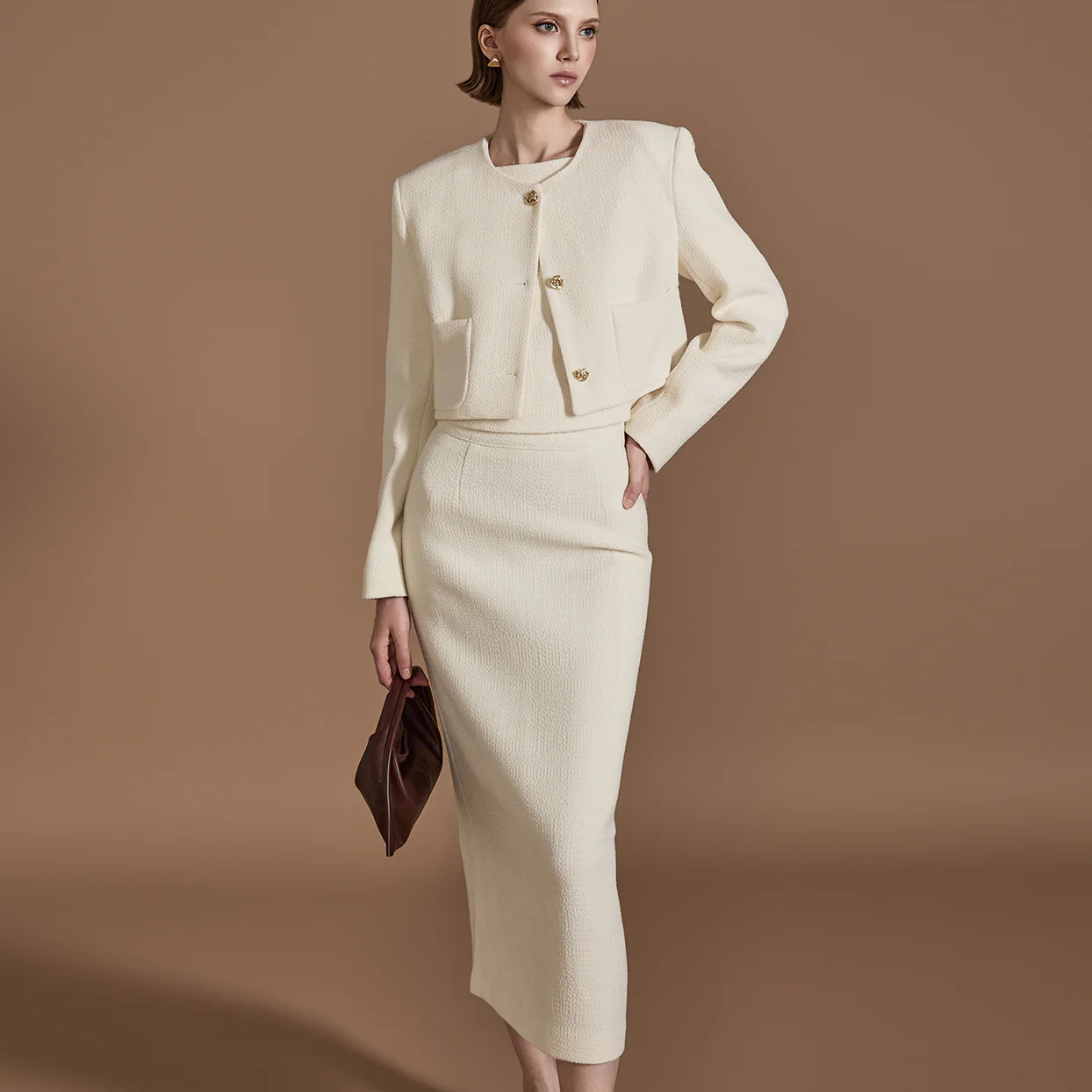 TP1982 Tweed three-piece sets - Image 2