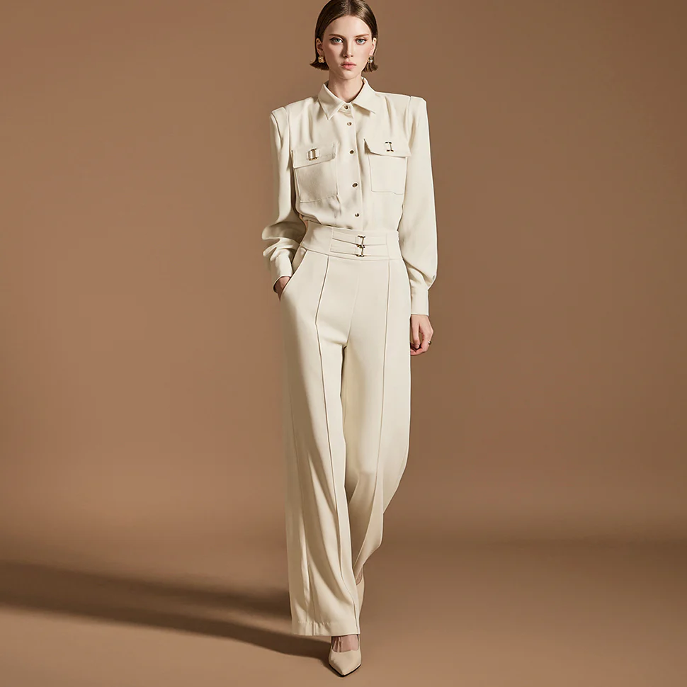 TP1995 Blouse Slacks Set - Image 2