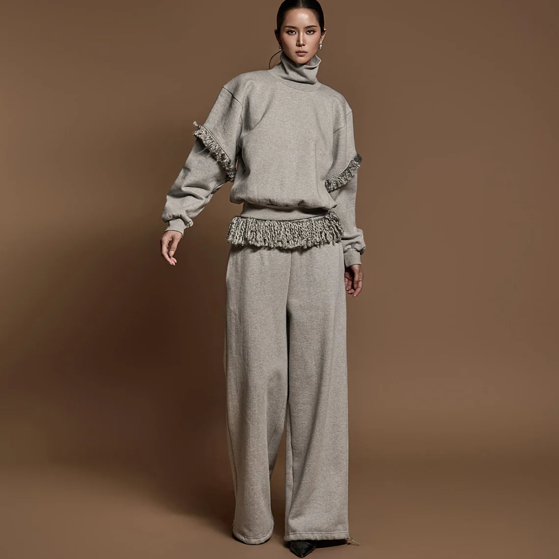 TP2016 Tassel Sweatsuit Sets - Image 2