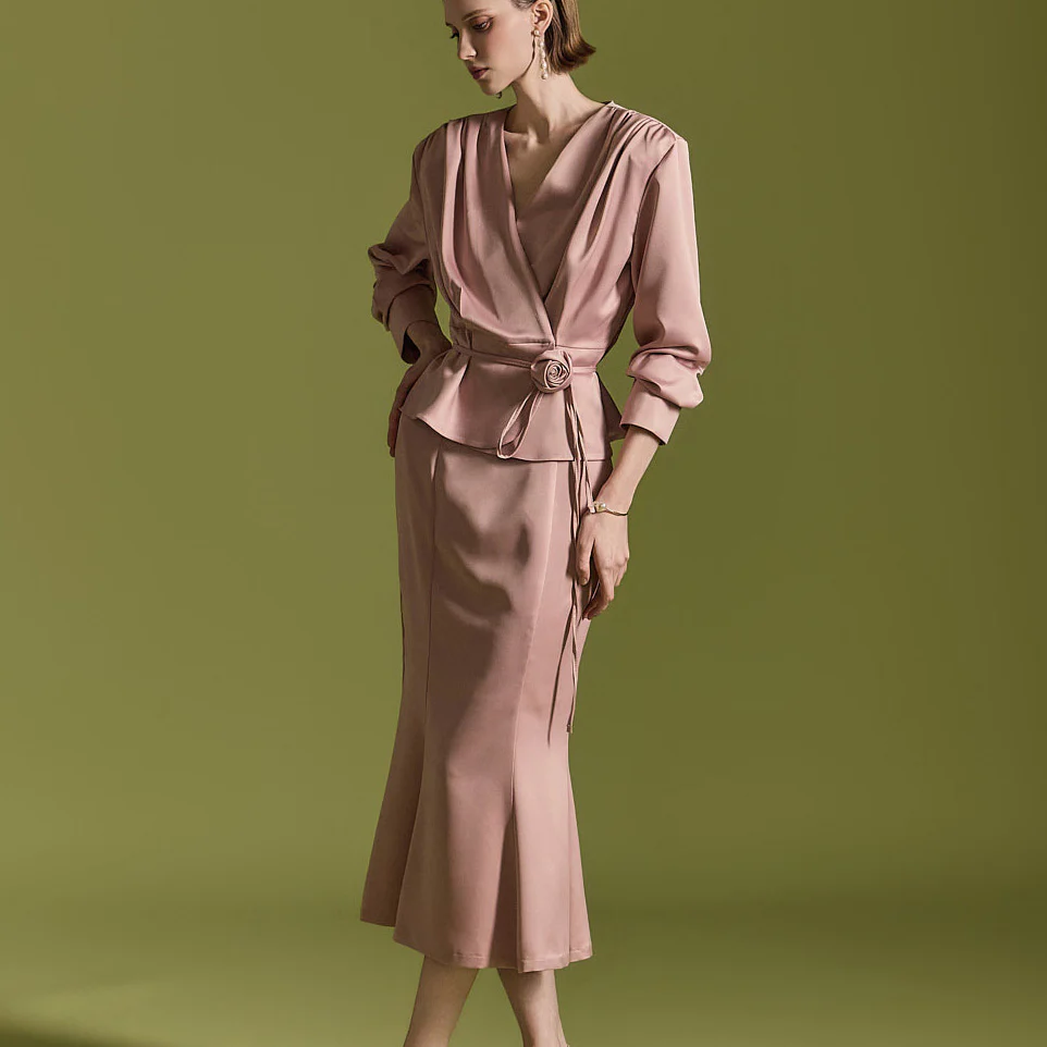 TP2018 Blouse Skirt Set - Image 2