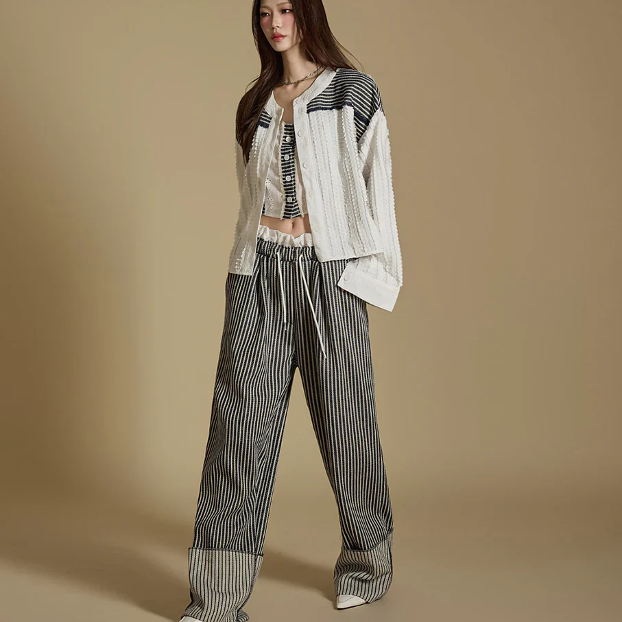TP2035 Blouse and Top, Pants Set - Image 2