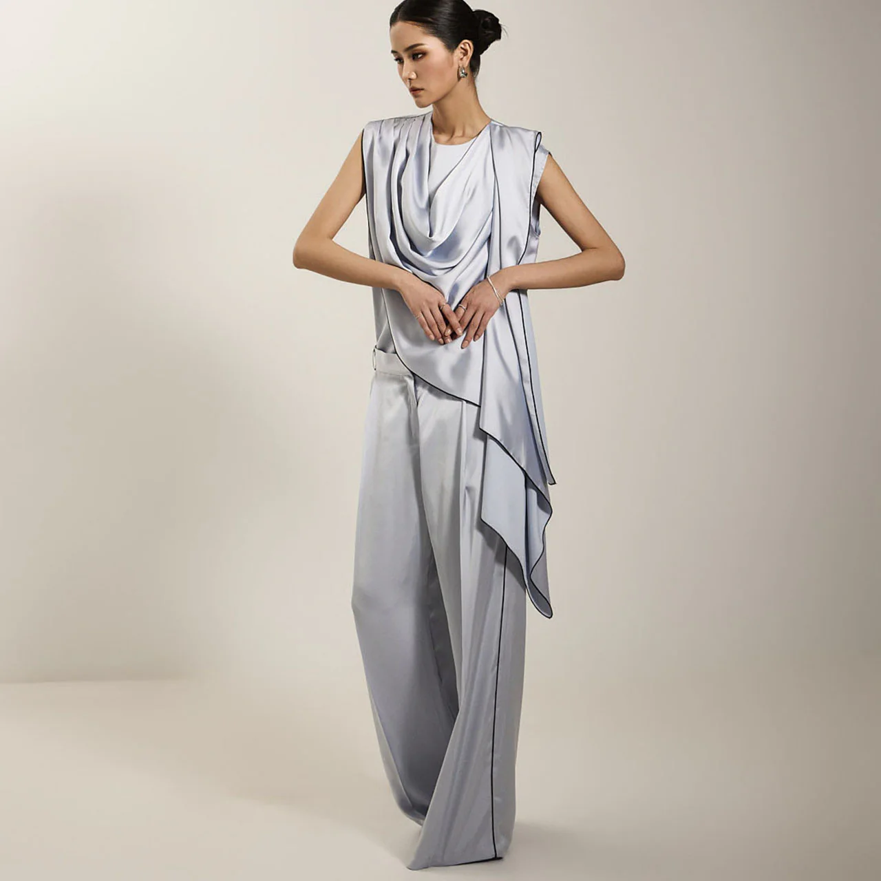 TP2061 Blouse and Slacks Set - Image 2