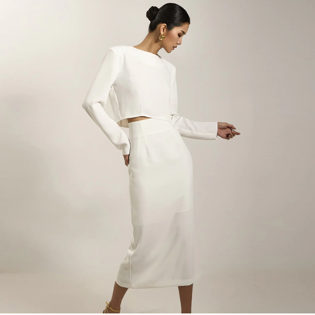TP2069 Blouse and Skirt Set - Image 2