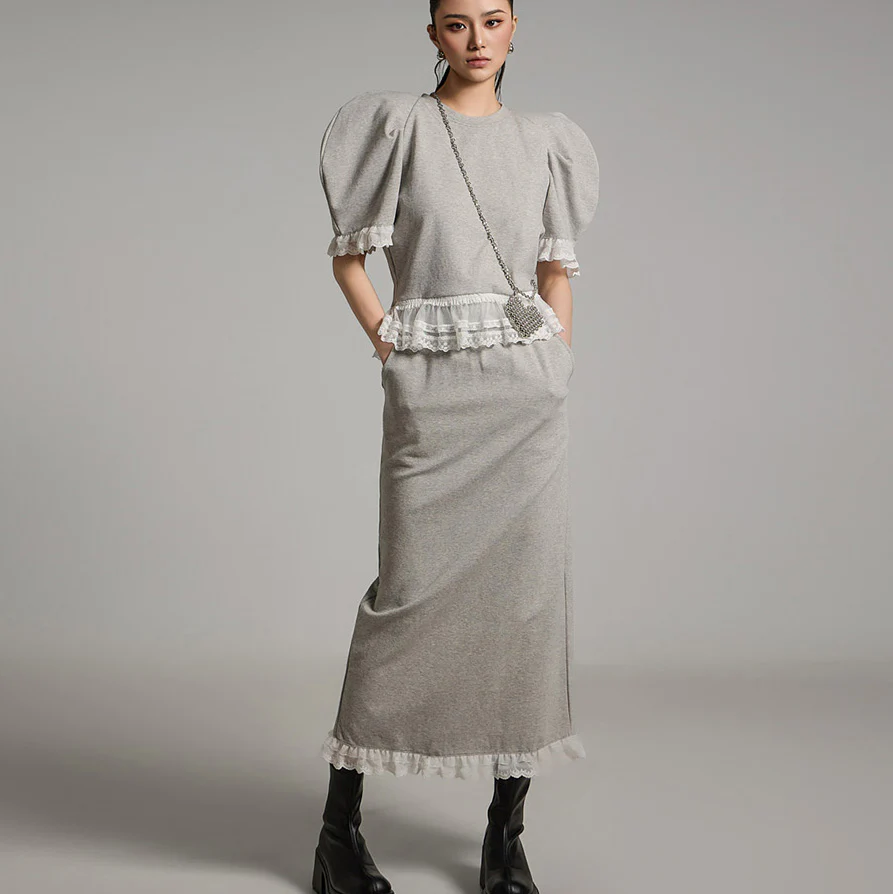 TP2075 Sweatshirt and skirt set - Image 2