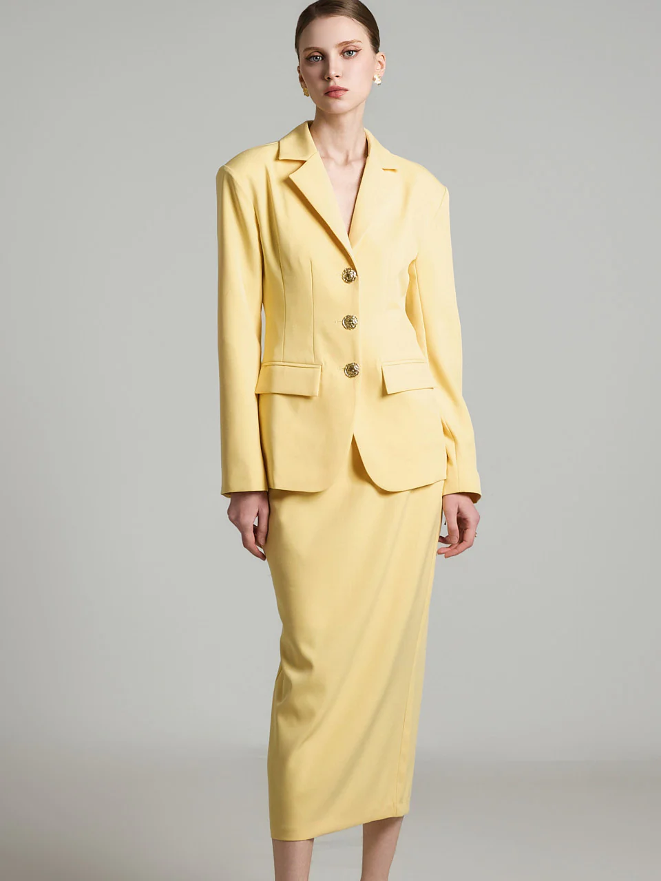 TP2077 Jacket and Skirt Set
