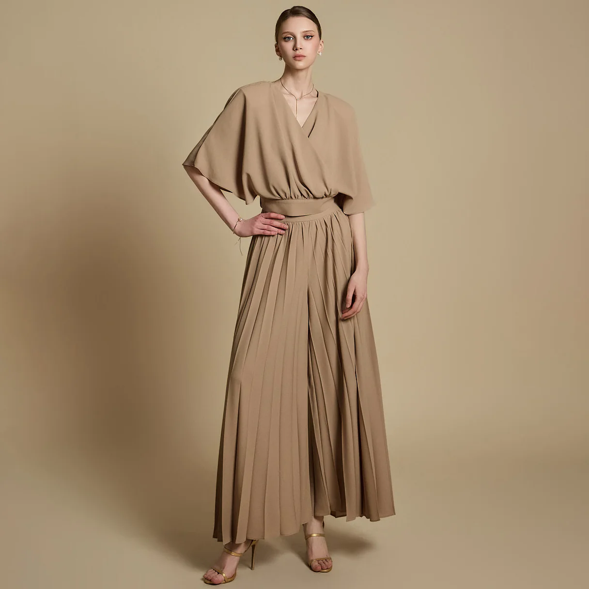 TP2122 Blouse and Slacks Set - Image 2