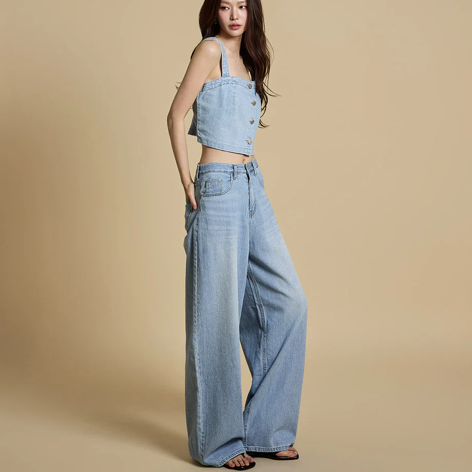 TP2167 Bustier and Jeans Set - Image 2
