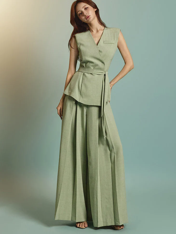 TP2184 Vest and Slacks Set