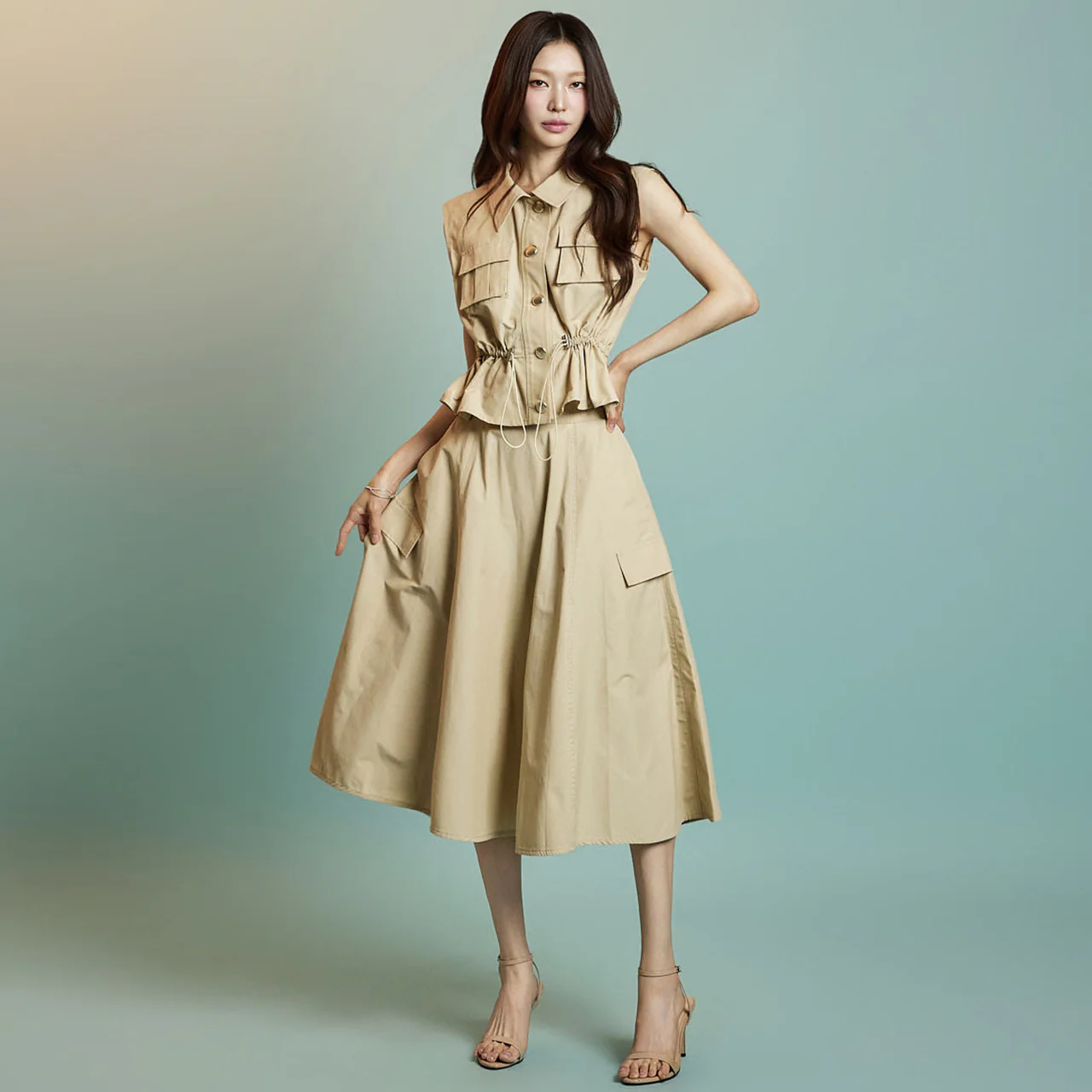 TP2190 Vest and Skirt Set - Image 2
