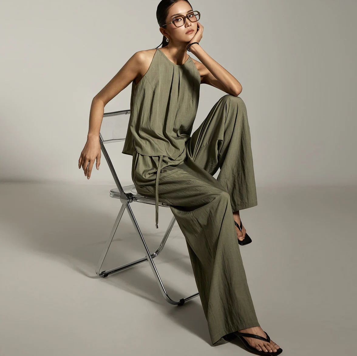 TP2194 Sleeveless and Pants Set - Image 2
