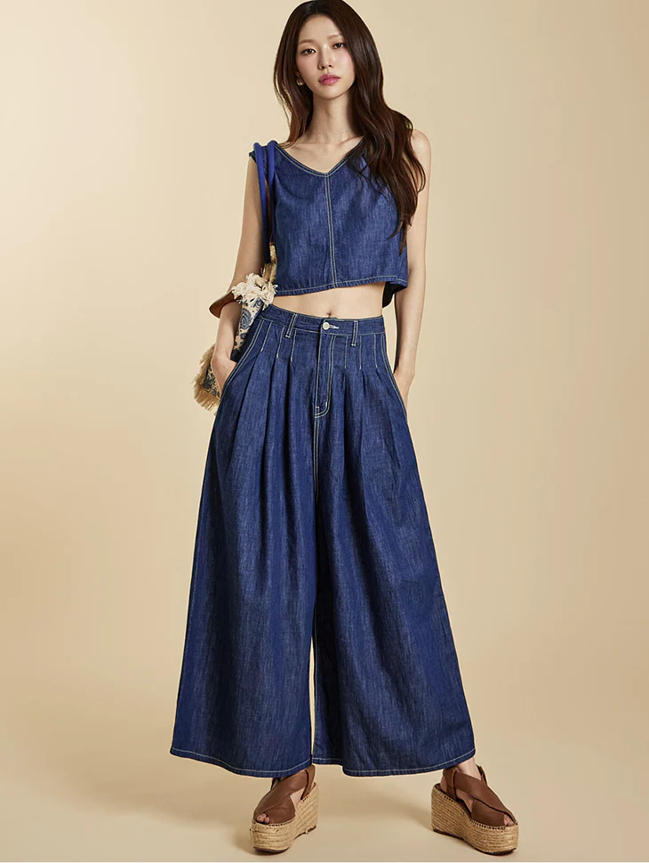 TP2208 Top and Jeans Set