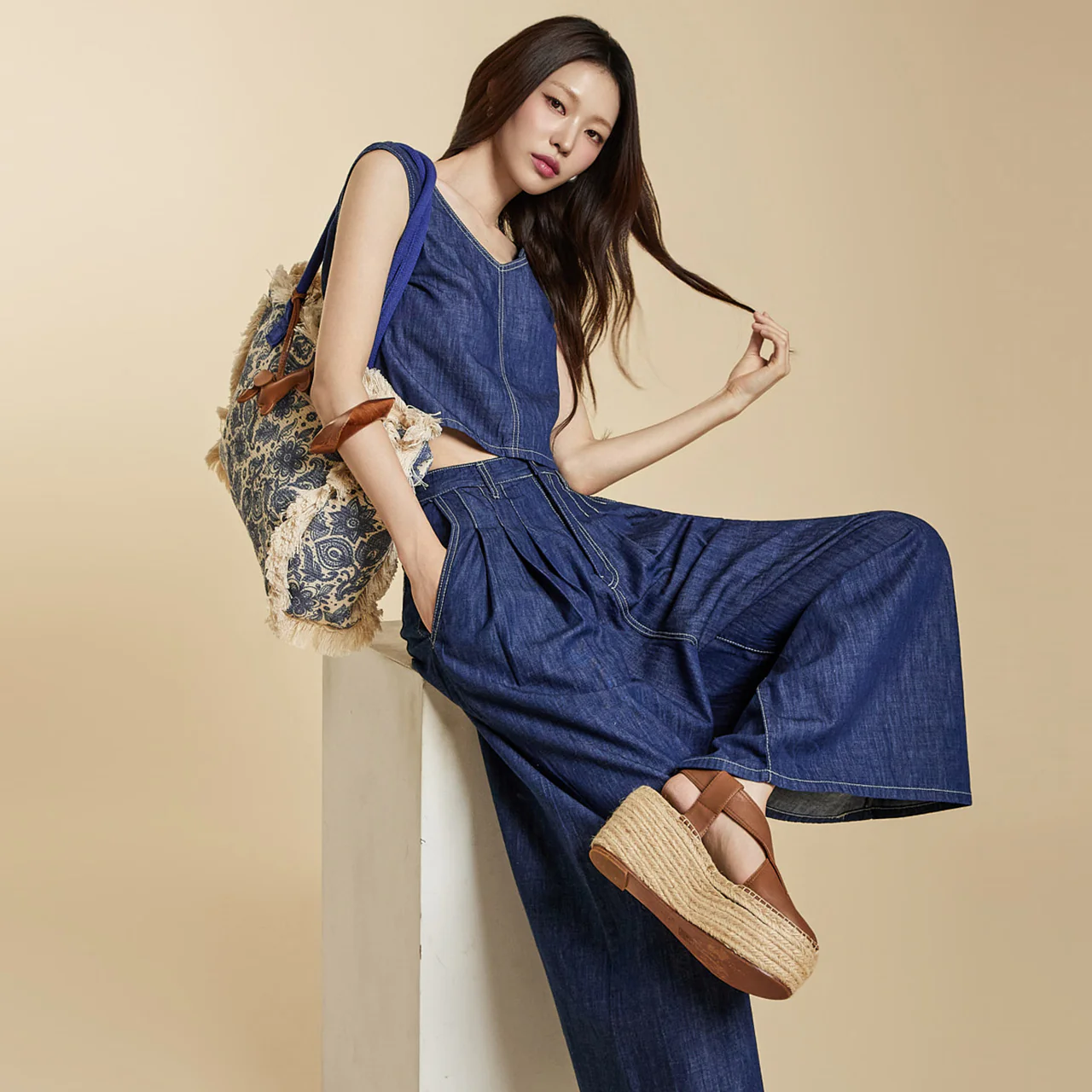 TP2208 Top and Jeans Set - Image 2