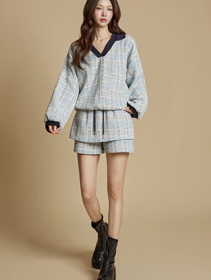 TP2226 Sweatshirt and Short Pants Set