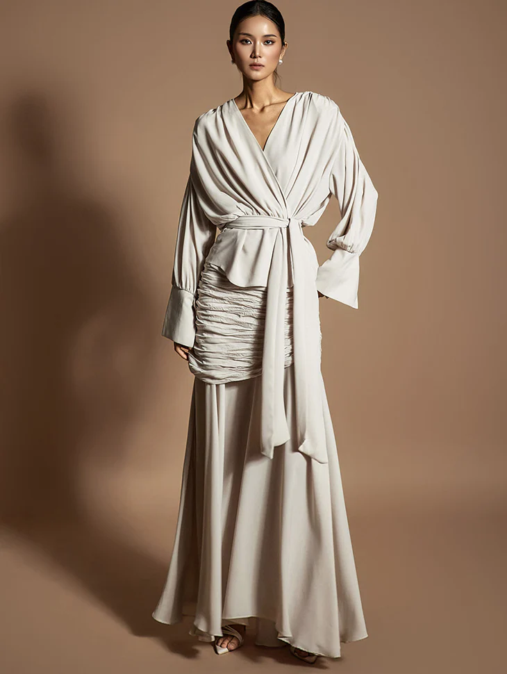 TP2233 Blouse and Skirt Set