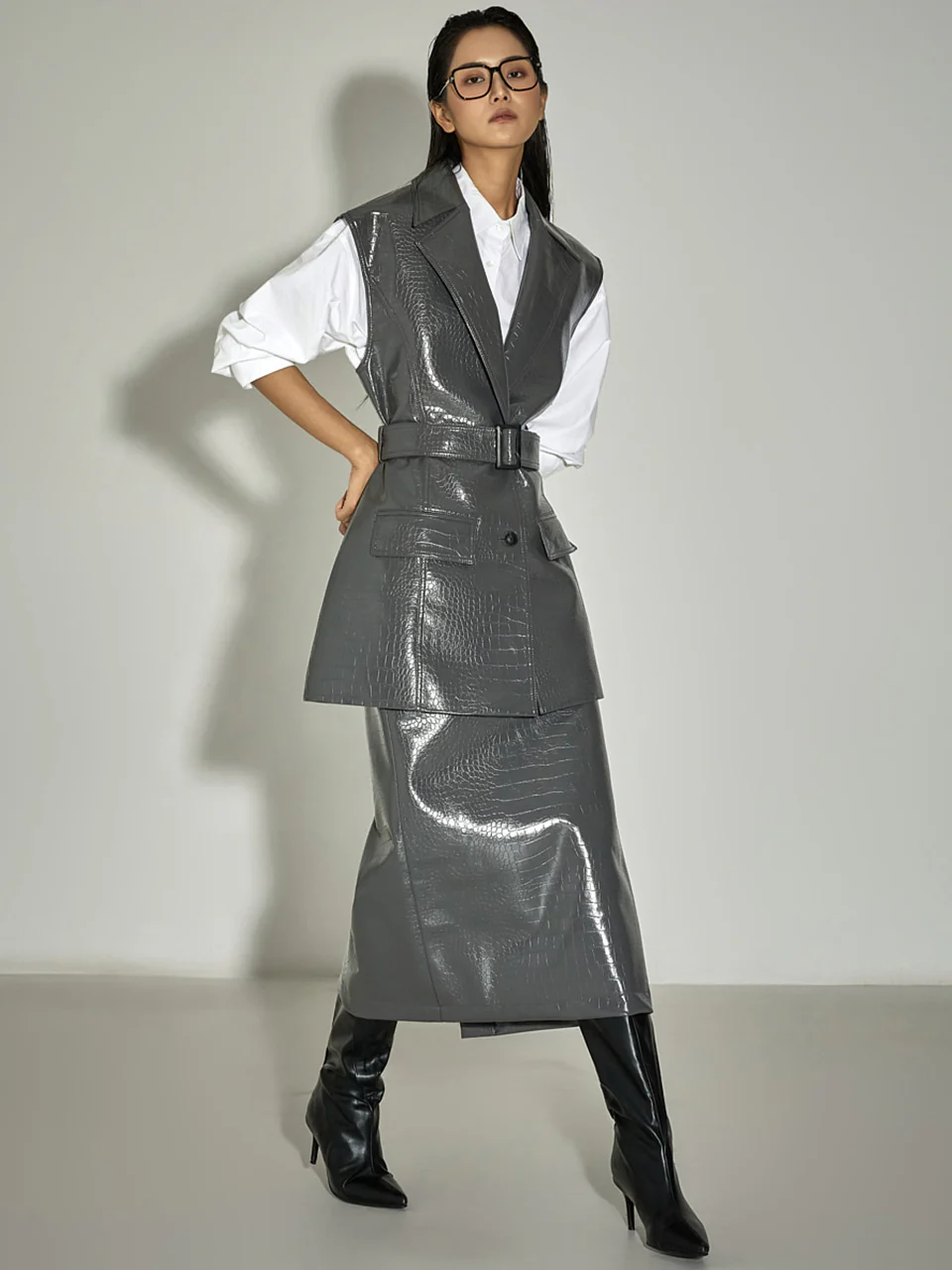 TP2248 Vest and Skirt Set