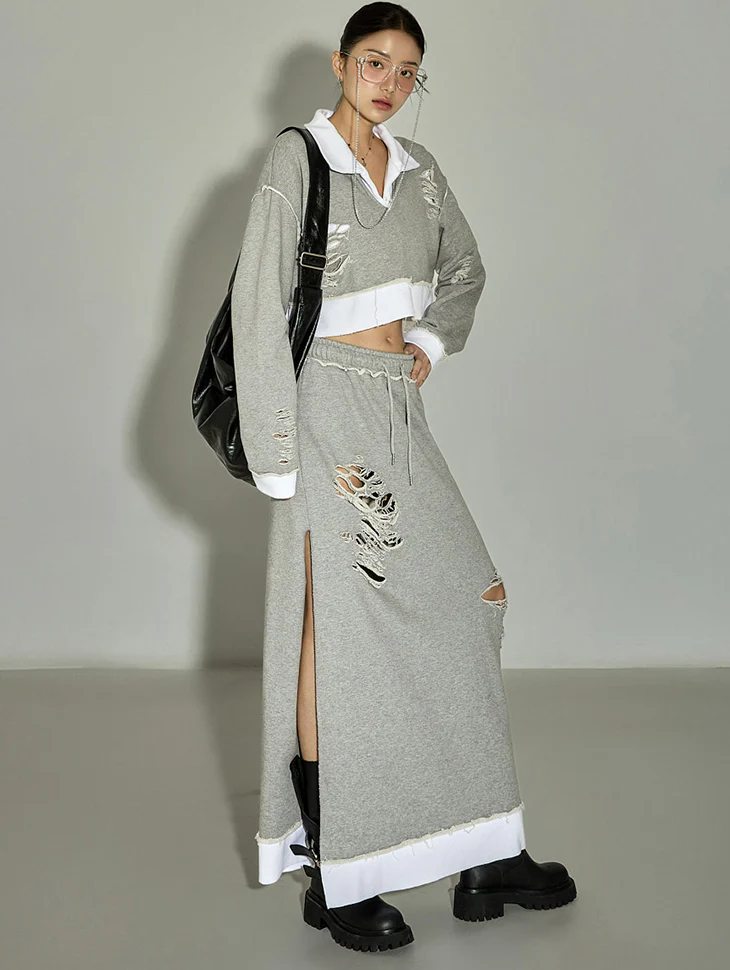 TP2250 Sweatshirts and Skirt Set