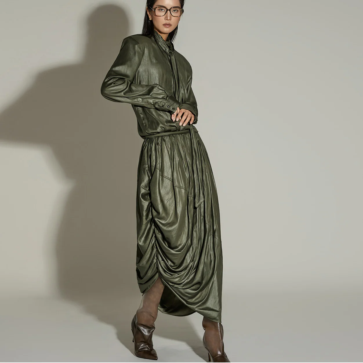 TP2261 Blouse and Skirt Set - Image 2