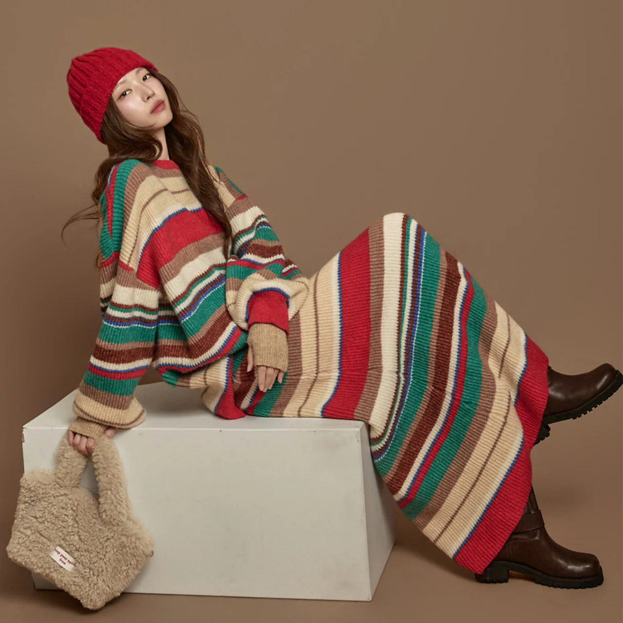 TP2300 Knit and Skirt Set - Image 2