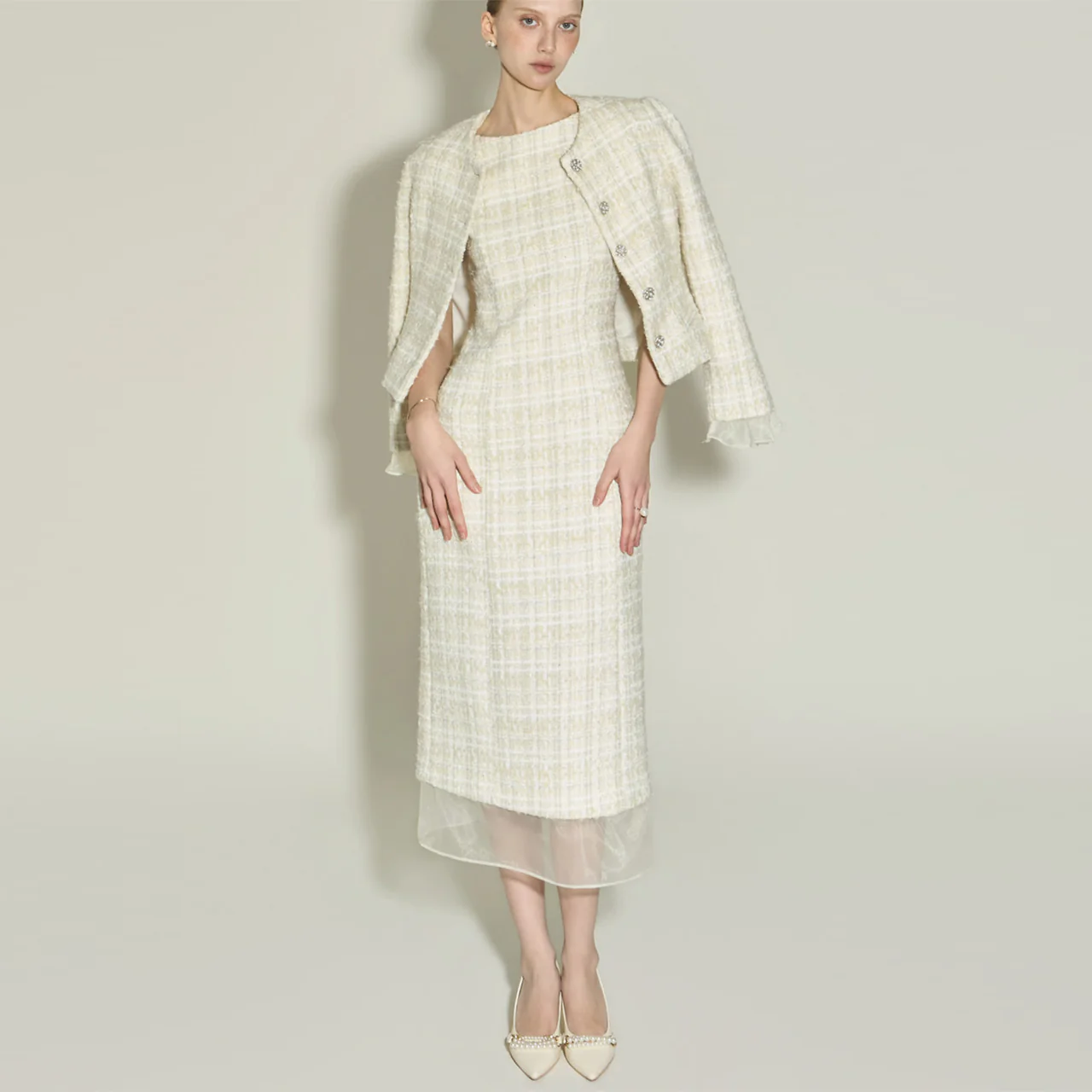 TP2322 Jacket and Dress Set - Image 2