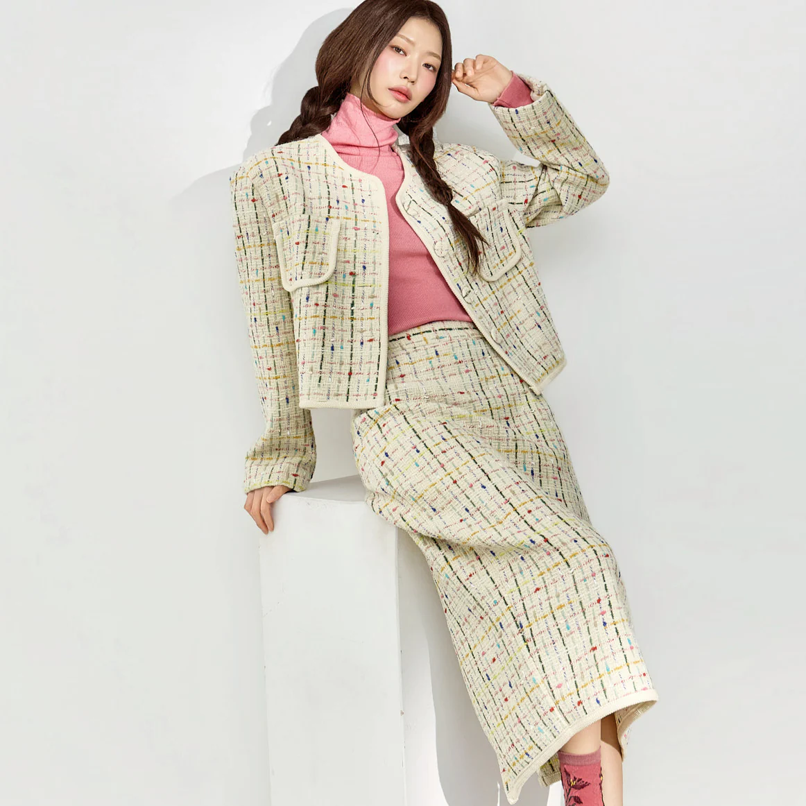 TP2326 Jacket and Skirt Set - Image 2