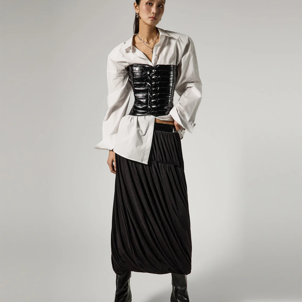 TP2340 Top and Skirt Set - Image 2