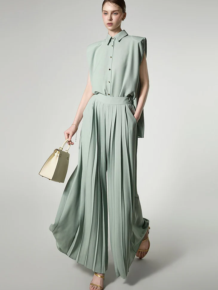 TP2380 Blouse and Slacks Set