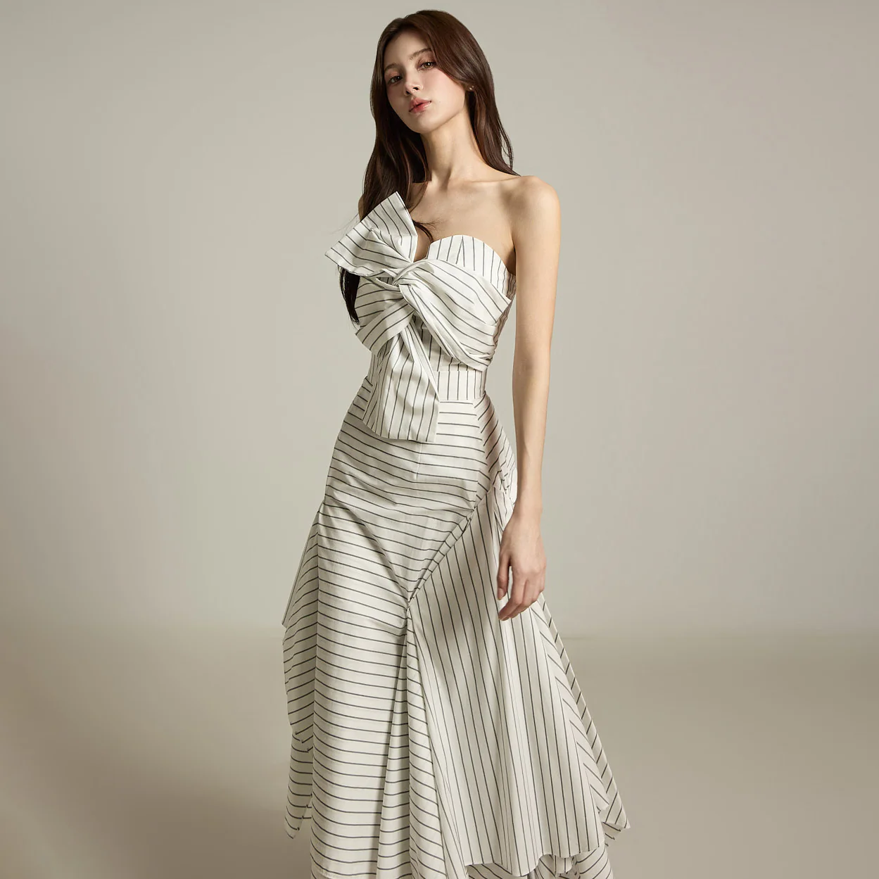TP9150 Striped Bustier and Skirt Sets - Image 2