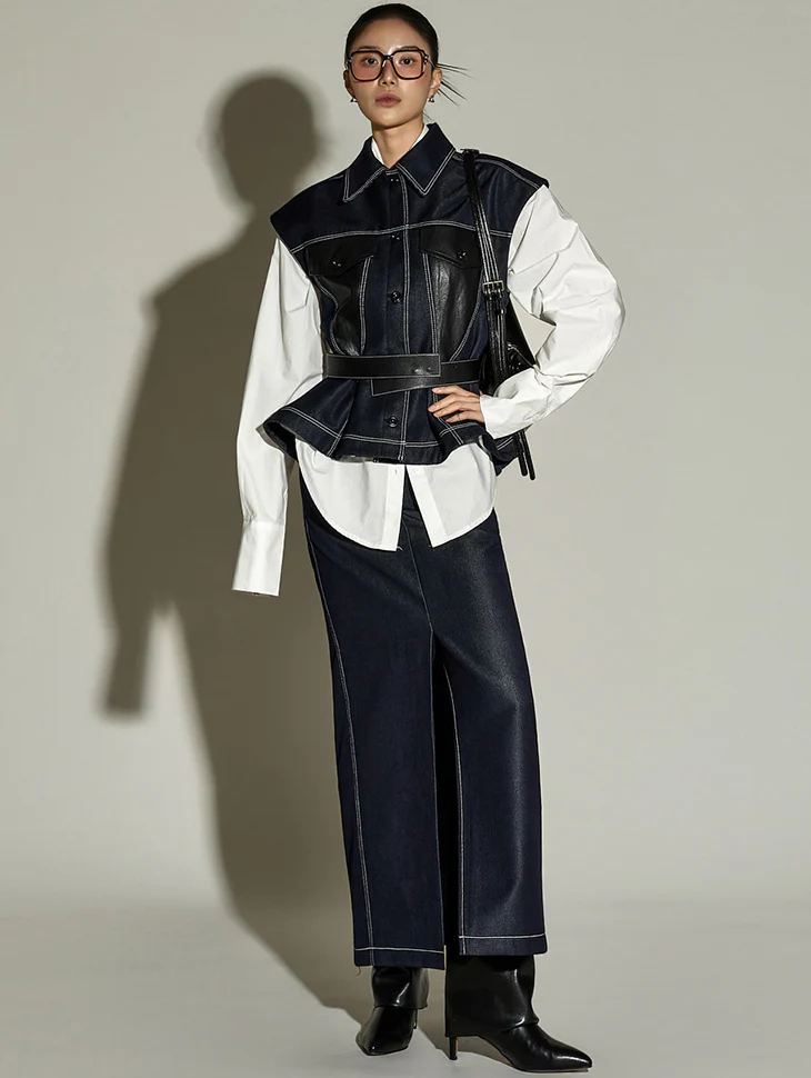 TP9184 Vest and Skirt Set