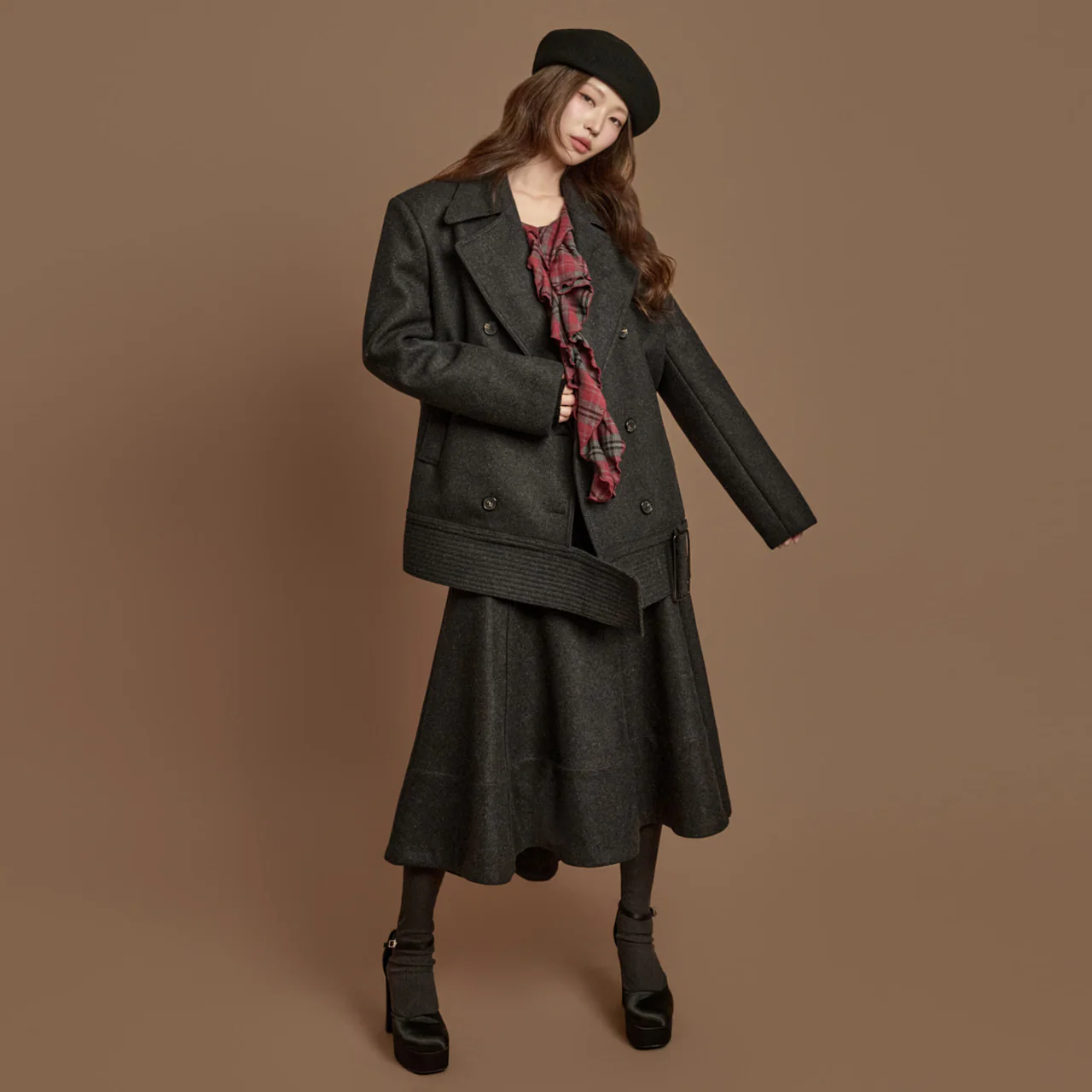 TP9195 Coat and Skirt Set - Image 2