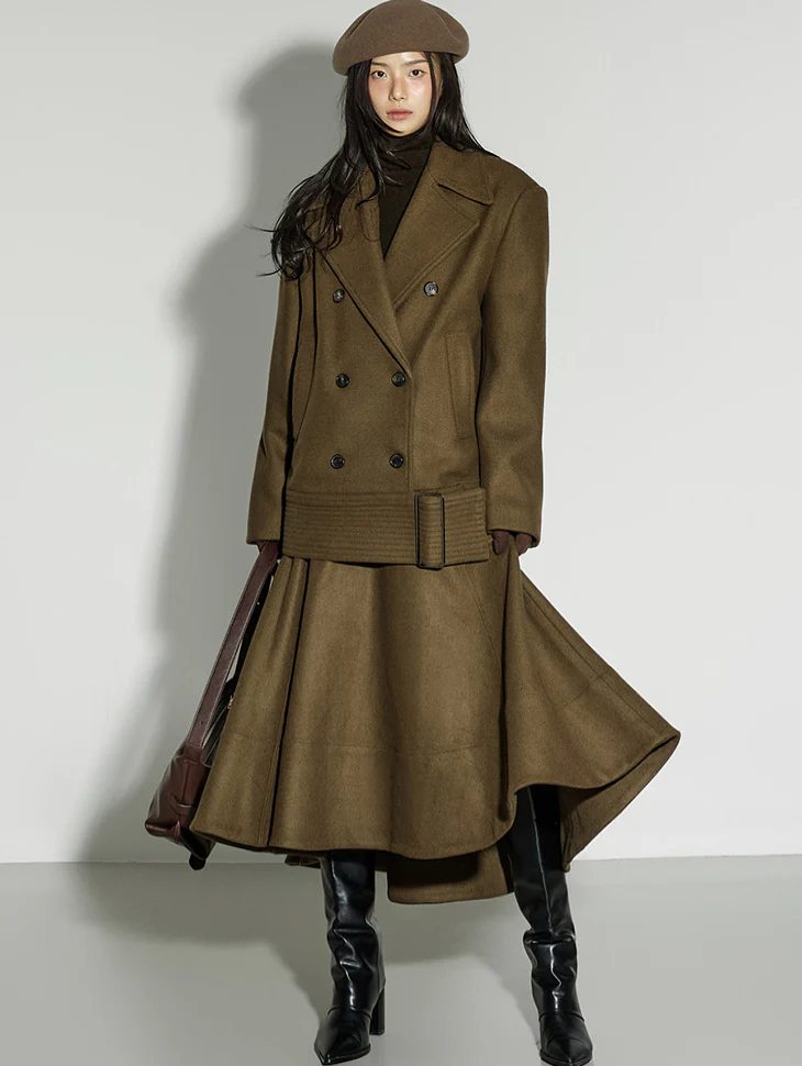 TP9195 Coat and Skirt Set