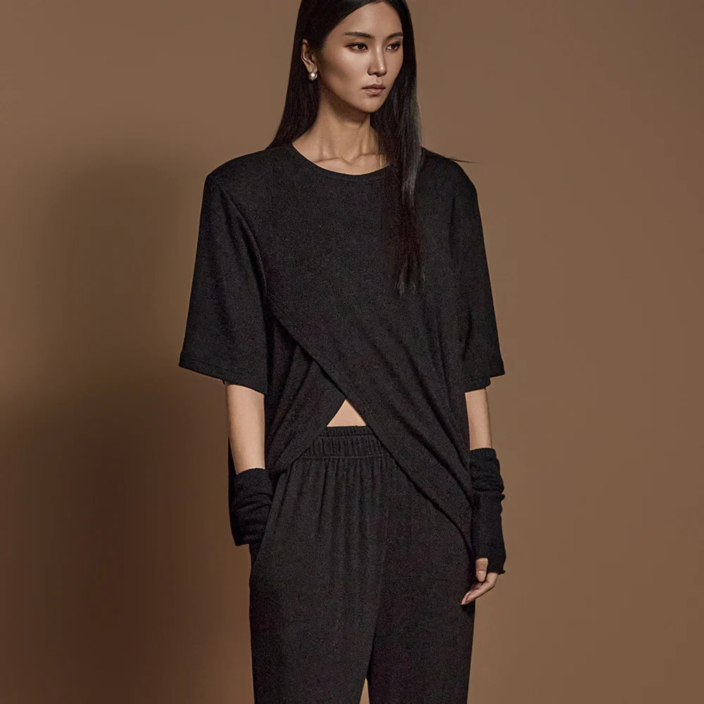 TR037 Fleece-lined Sweat Set - Image 2